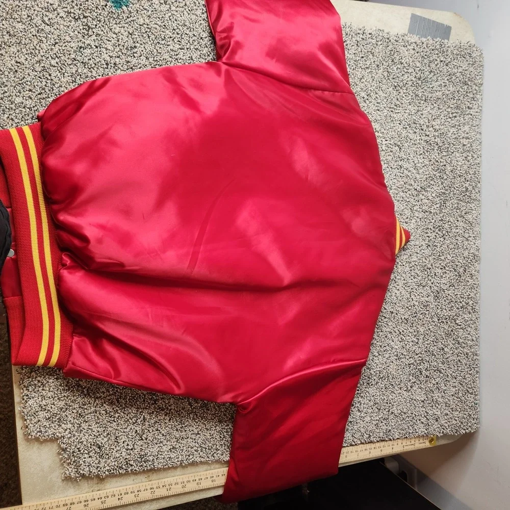 Vintage US Marine Soffe Jacket Sz S 34-36 Red/yellow‎ Quilted Liner  Marines